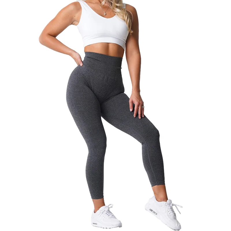 Nvgtn Seamless Leggings Spandex Shorts Woman Fitness Elastic Breathable Hip-lifting Leisure Sports Lycra SpandexTights