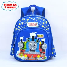 Mochilas de dibujos animados para niños y niñas, bolso escolar de dibujos animados, Thomas, guardería