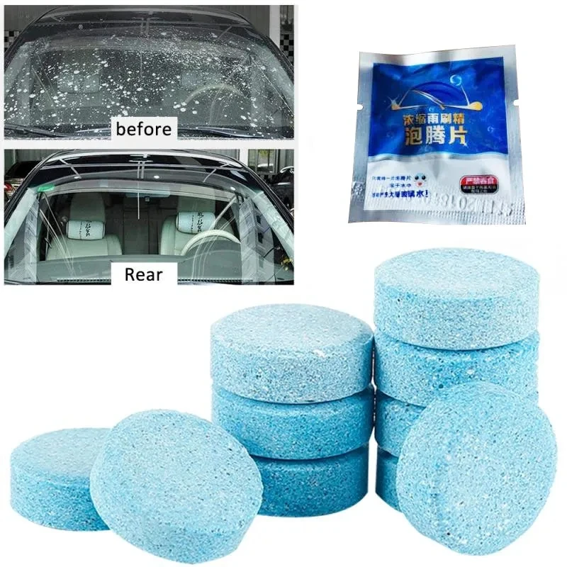 

NEW Car Windscreen Effervescent Tablets Solid Cleaner Wiper Tablets Glass Water Universal Automobile Accessories Spray Cleaner