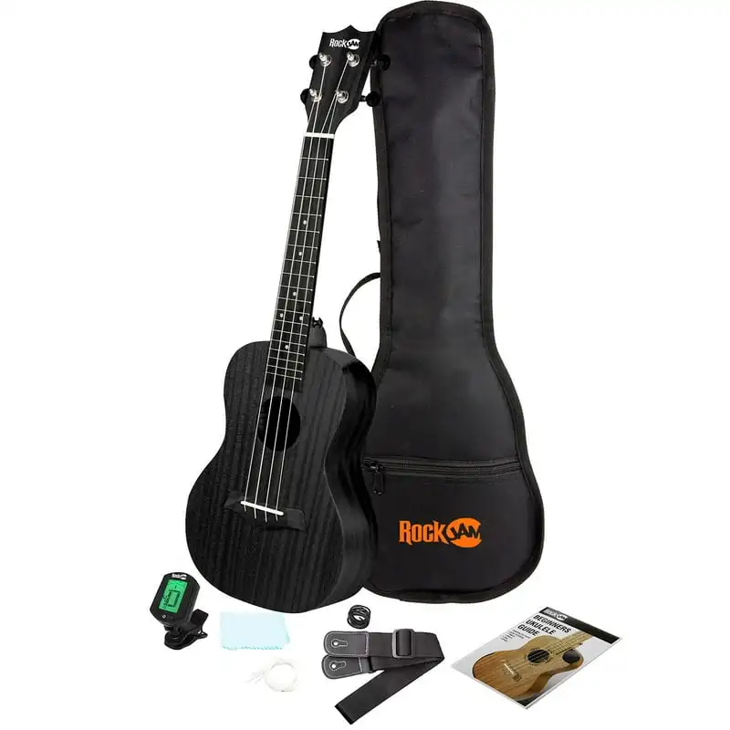 

Ukulele Kit with Tuner, Gig Bag, Strap, Picks & Spare Strings