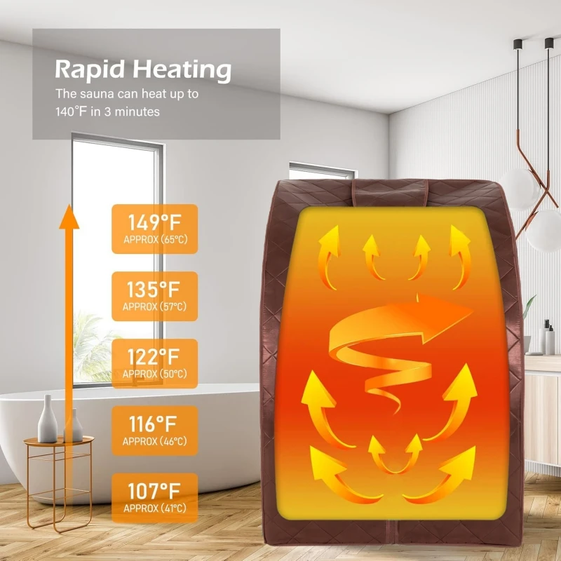 Портативная сауна с дальним инфракрасным диапазоном персональная складная
