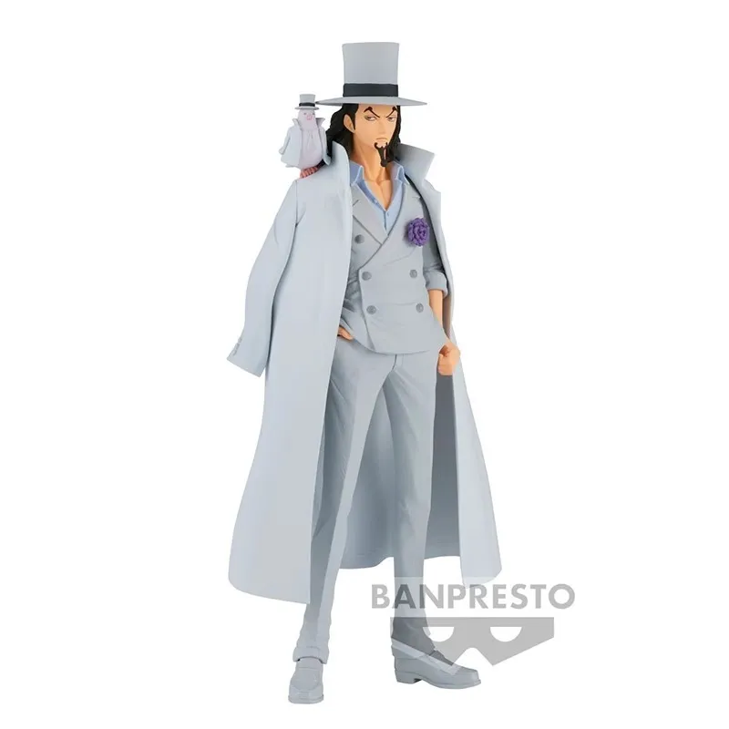 

One Piece Anime Action Figure Stampede Dxf The Grandline Men Rob Lucci Figurine Hand-Madetoys For Boys Doll Christmas Kids Gifts