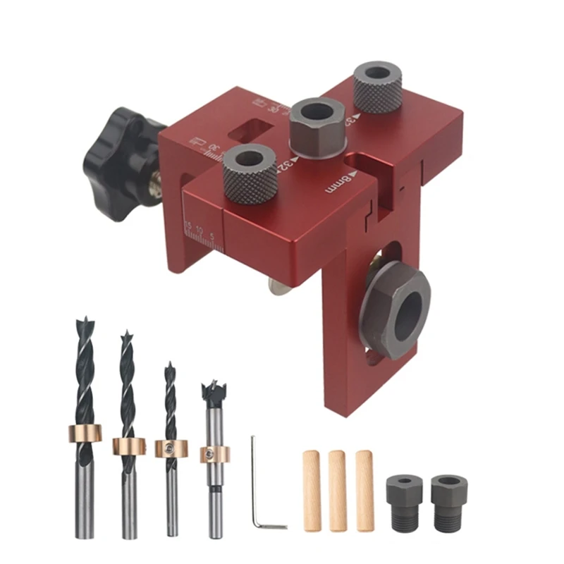 

Hinge Hole Drilling Guide Hinge Hole Locator Hole Puncher Locator Accessory Woodworking Positioner Locator Tool Drilling