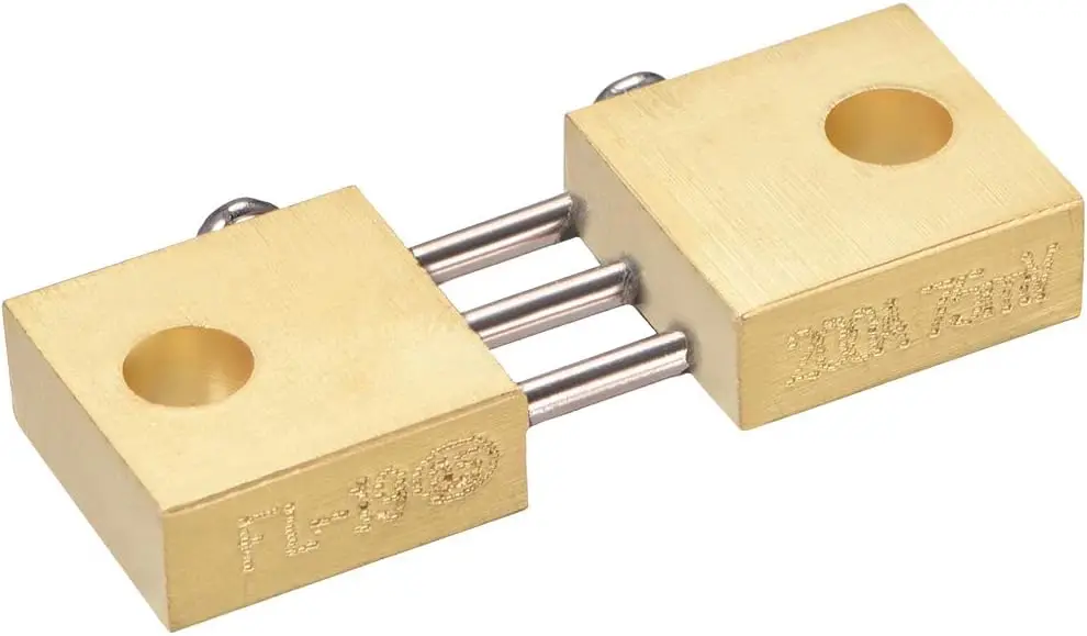 Шунтирующий резистор 200 А 75 мВ для постоянного тока амперметр аналоговая панель