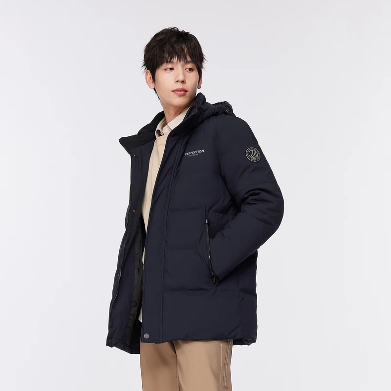 Зимняя куртка bosideng мужская повседневная верхняя одежда зимняя пуховая с