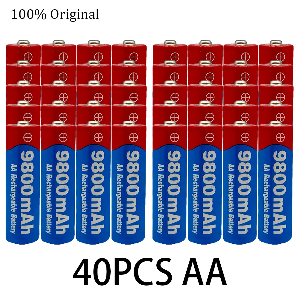 

1.5V AA 9800mAh Alkaline Rechargeable Battery for Radio Video Game Smoke Detector Cordless Telephone Digital Camera LED remote