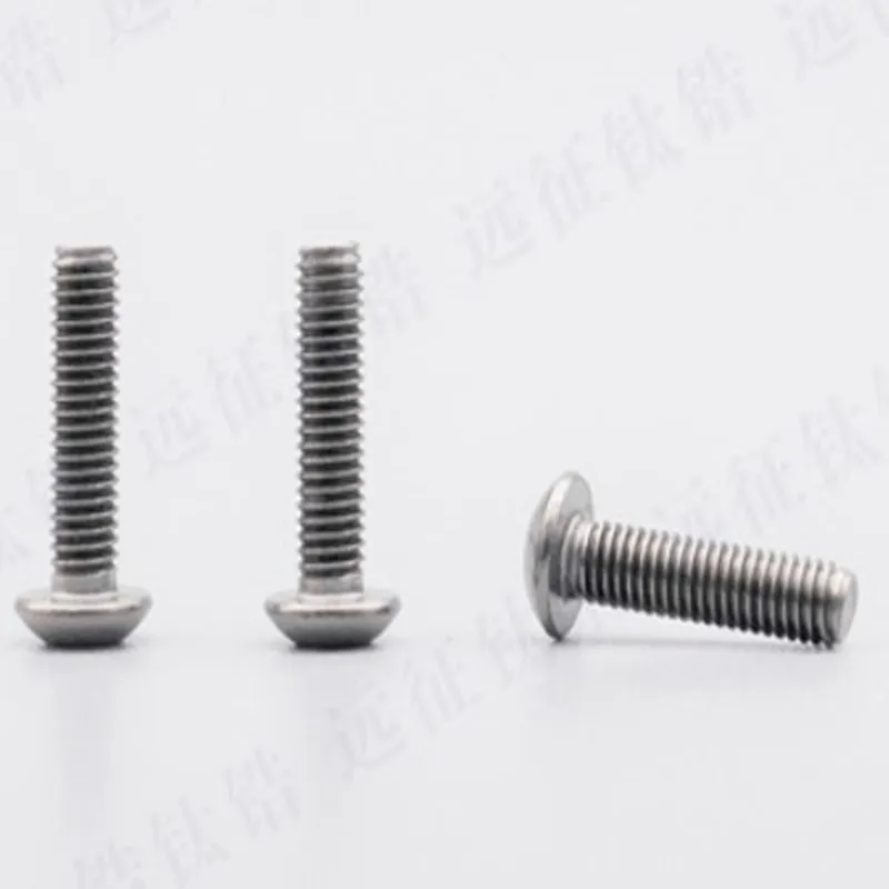 

3-10 шт., титановые винты с шестигранной головкой, ISO7380, Gr2, TA2