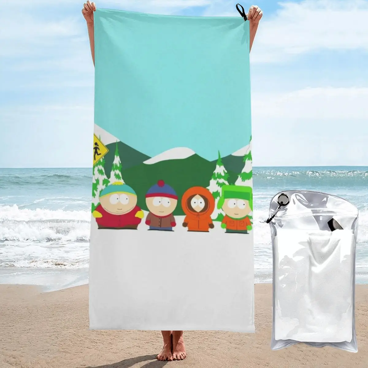 

Большое полотенце Южный парк из микрофибры