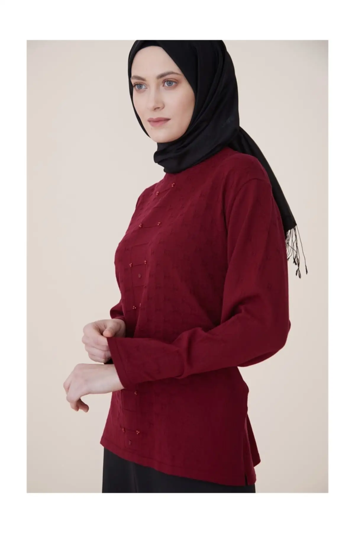 

Women Knitted Sweater Women Muslim Sweater
