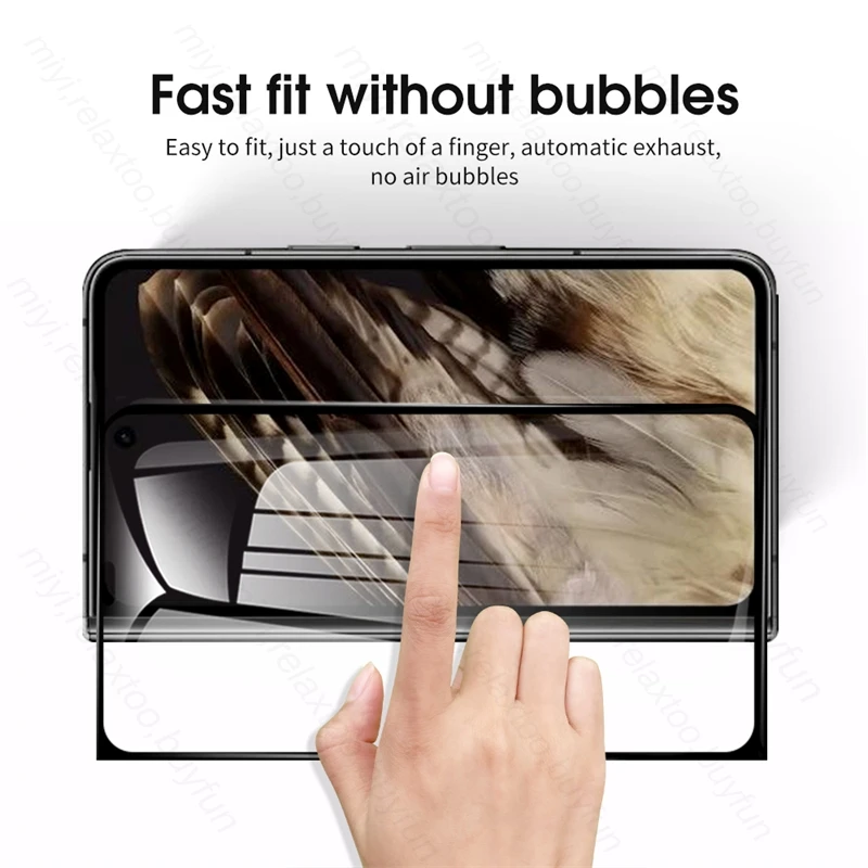 2 In 1 Full Cover Camera Lens Protective Glass For Google Pixel Fold 5G Tempered Glass Film Googe Pixle Fold 5G 2023 G9FPL 5.8" images - 6