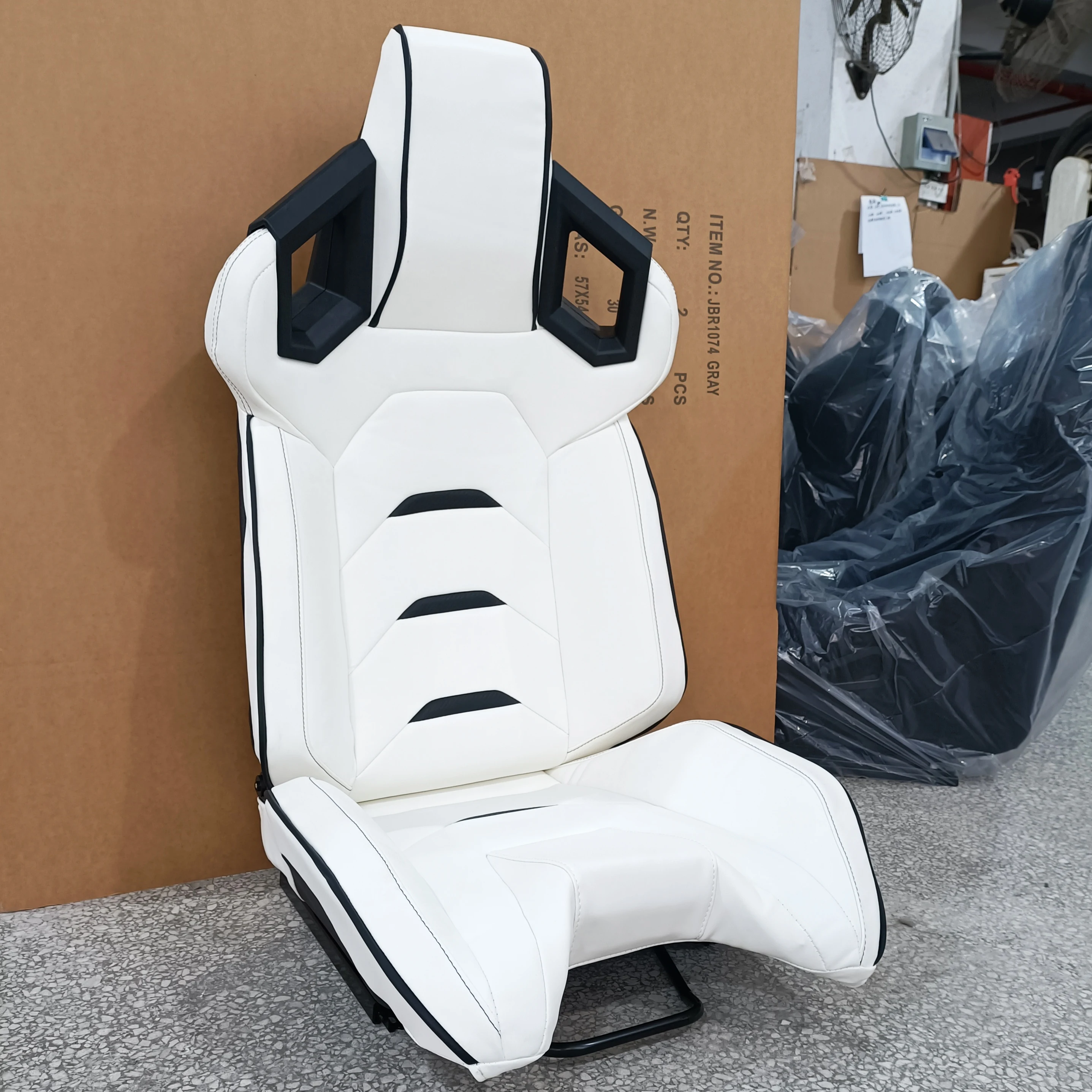 JIABEIR 1085 белые аксессуары для интерьера роскошное кожаное ведро Регулируемое