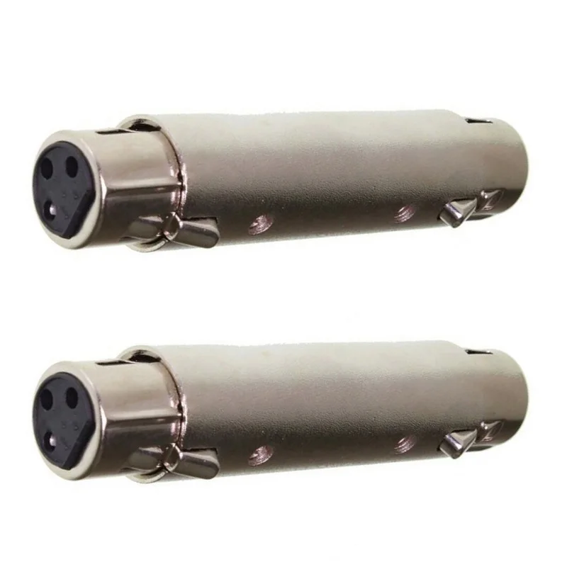 

Female 3pin XLR To RCA Mono Jack Plug Mic Amp Audio Adapter Convertor Acces