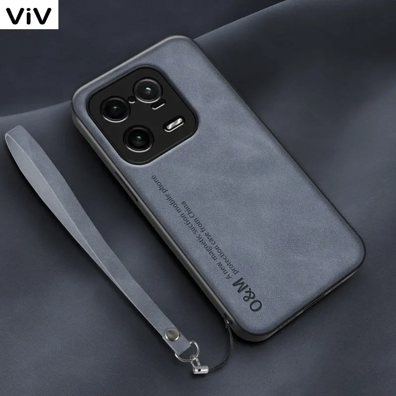 

For Xiaomi Mi 13 12 11 12T 11T 10T 9T Pro Case PU Leather With Lanyard Protect Back Cover For Xiaomi Mi 11 8 Lite 12X A3 A2 A1 9