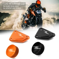 motorcycle accessories 790 adventure r 2019 2020 2021 front rear brake fluid cylinder master reservoir cover cap 790adventure