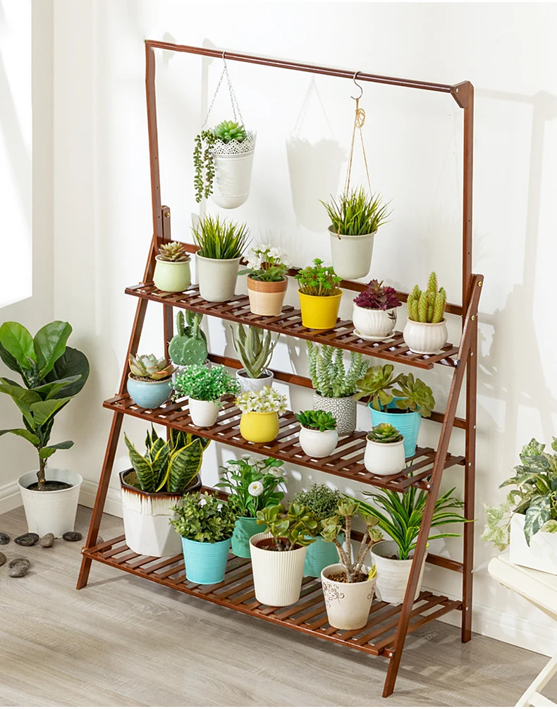 

3 ярусные полки-подставки для растений, цветов, бэмбо