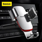Baseus гравитационный Автомобильный держатель для телефона, мобильный телефон, держатель с зажимом, подставка, кронштейн, слот для CDAirvent, держатель для iPhone Samsung