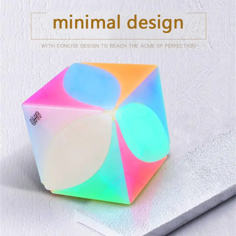 

Funny Maple Leaf Magnetic Magic Cubo Anti Stress 3D Hand Flip Puzzle Cube Creative Adults Kids Toy Puzzzle Education Toys