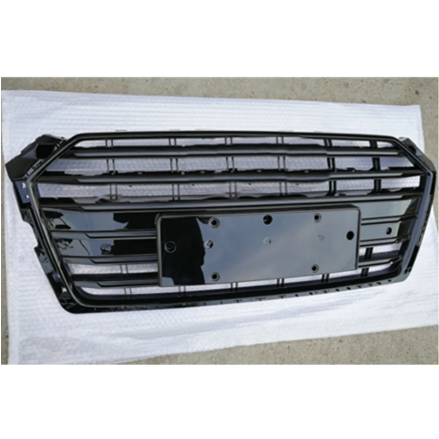 

Black Car Front Bumper Grille Grill for Audi A5/S5/B9 2017 2018 2019 Racing Grills car accessories