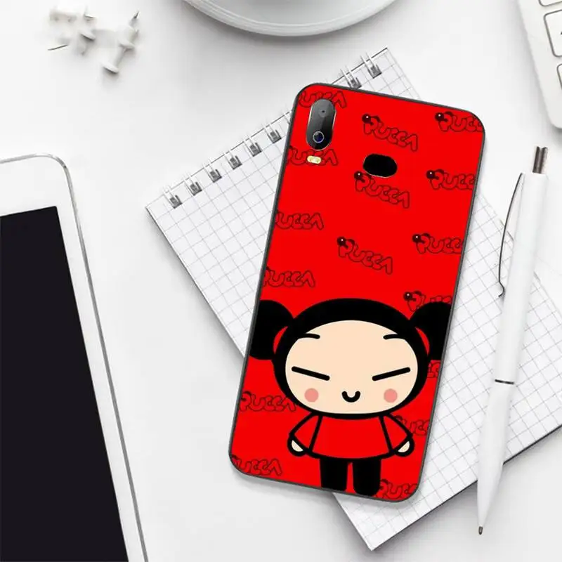 Фото Милый чехол pucca для телефона с куклой для Samsung galaxy A S note 23 53 22 20 52 21 13 51 71 32 12 10 fe ultra plus №2