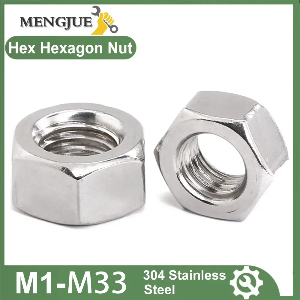 

Гайки М1-М33 из нержавеющей стали MENGJUE