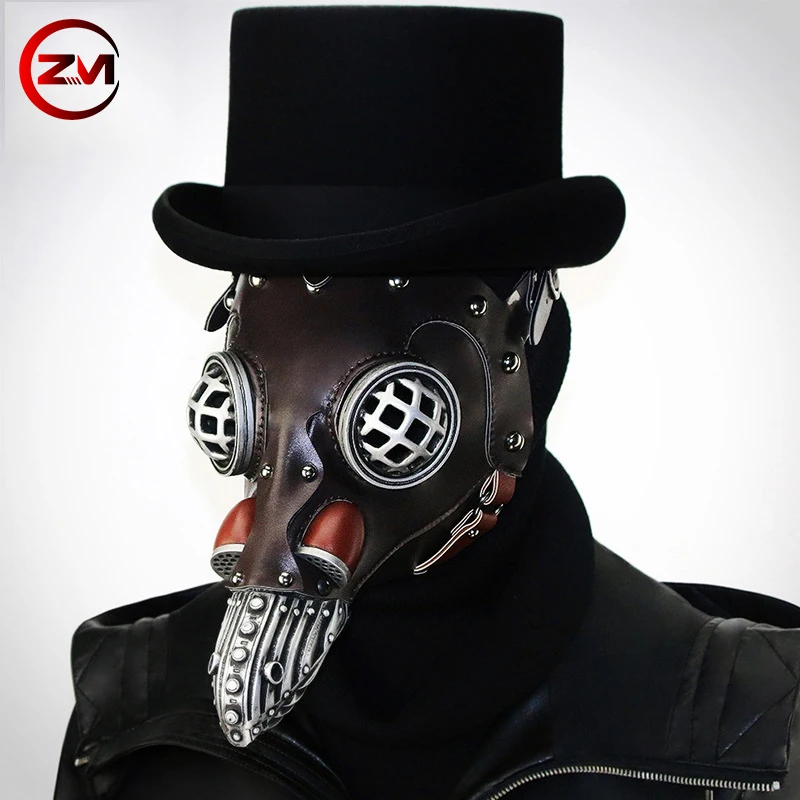 

Новинка 2022, маска доктора с крестообразным зеркалом в стиле стимпанк, властительный Чумного клюва, реквизит для танцев на Хэллоуин, подарок