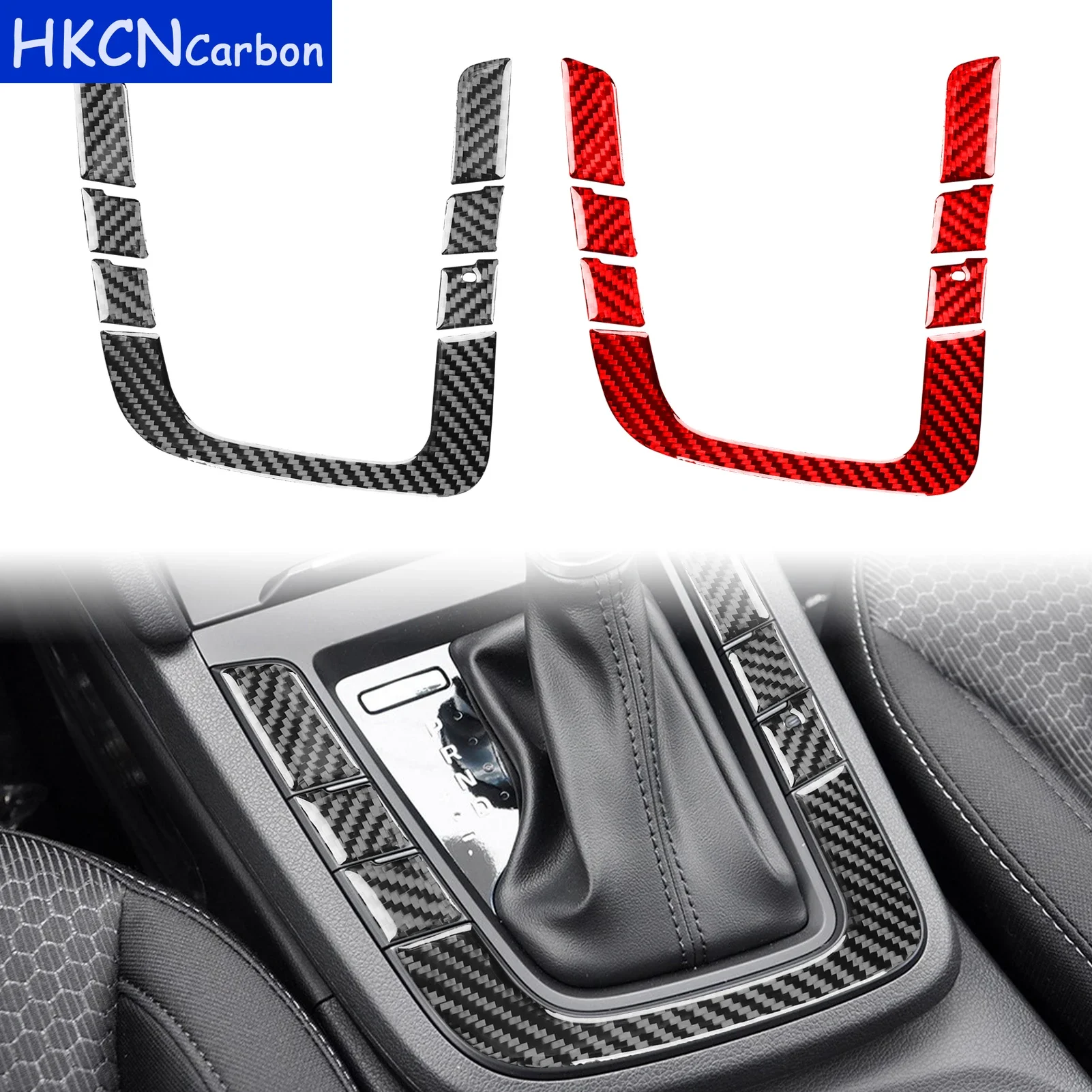 Для Hyundai Elantra PHEV 2016-2020 автомобильные аксессуары из углеродного волокна Au накладка
