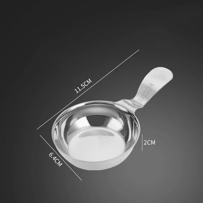 Stainless Steel Seasoning Plate Tray Sauce Dish Spice Plates Pepper Roast Meat Dishes Bowl for Korean BBQ Tableware