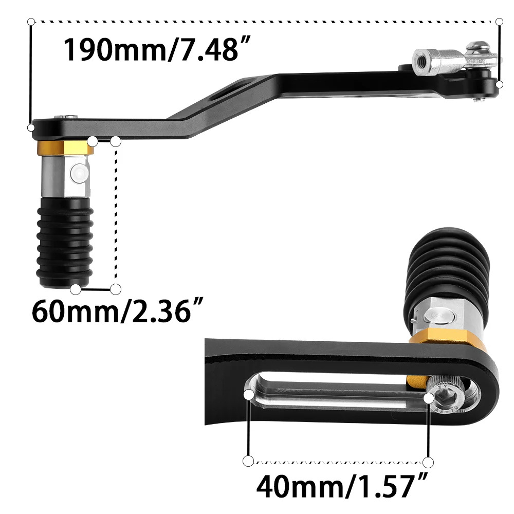 Рычаг переключения передач для KAWASAKI Z650 Z650RS NINJA 650 2017-2024 аксессуары мотоциклов