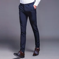 leisure straight box suit trousers mens casual trousers trousers 2022 brand mens trousers new business