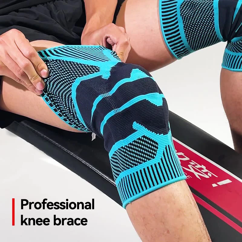 

Professional Knee Brace Knee Compression Sleeve Support with Patella Gel Pads and Side Stabilizers