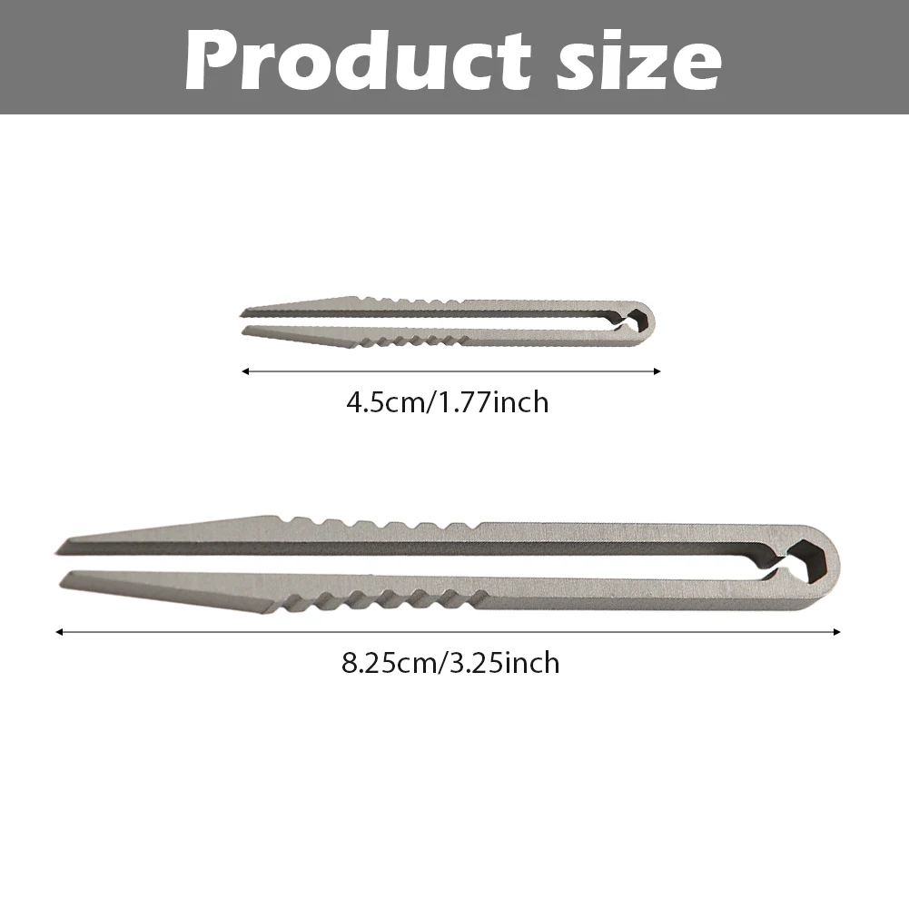 2 шт. пинцеты из титанового сплава