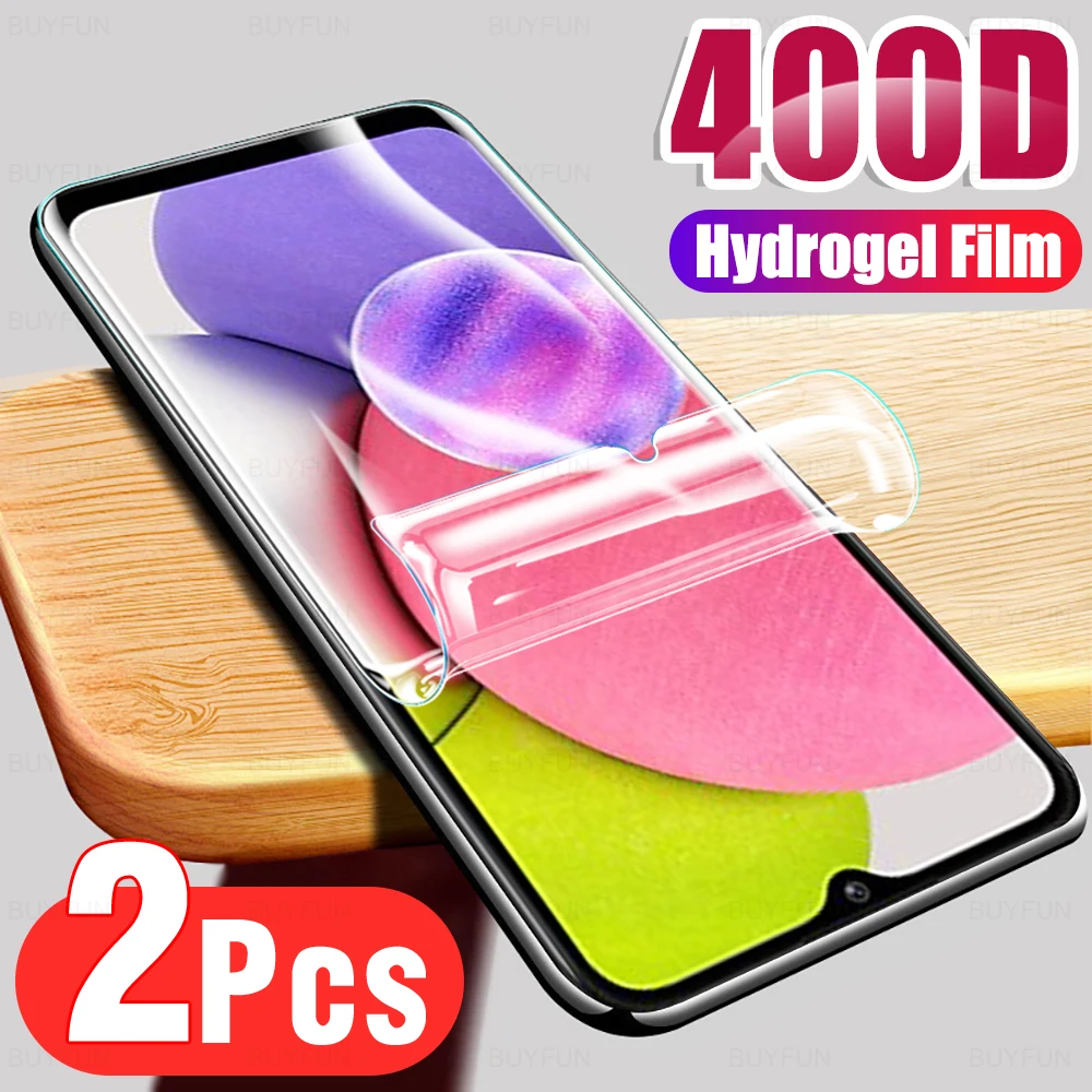 

2 шт., Гидрогелевая Защитная пленка для Samsung Galaxy A03S, A03, A03Core, A 03 Core S