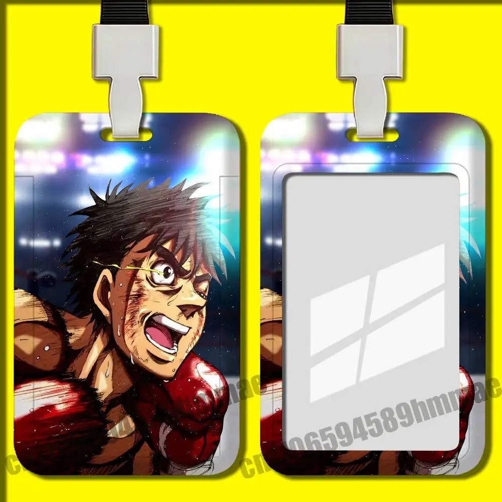 Для Makunouchi Hajime no Ippo: держатель для удостоверения личности сотрудника, офисного бейджа, рабочего, студенческого, банковского или кредитного карты, жесткий чехол-держатель. (art.: 3920dcf77f488) - 3920dcf77f488