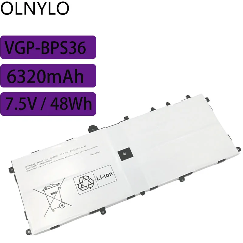 

Original VGP-BPS36 Battery For Sony Vaio Duo 13 Convertible Touch 13.3" SVD13211CG SVD1323YCGW SVD132A14L SVD1321BPXB