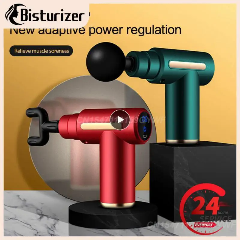 

Electric Fascia Gun Mini Massagers Guns Muscle Relaxation Multifunctional Portable Meridian Health Sports Fitness Massage Light