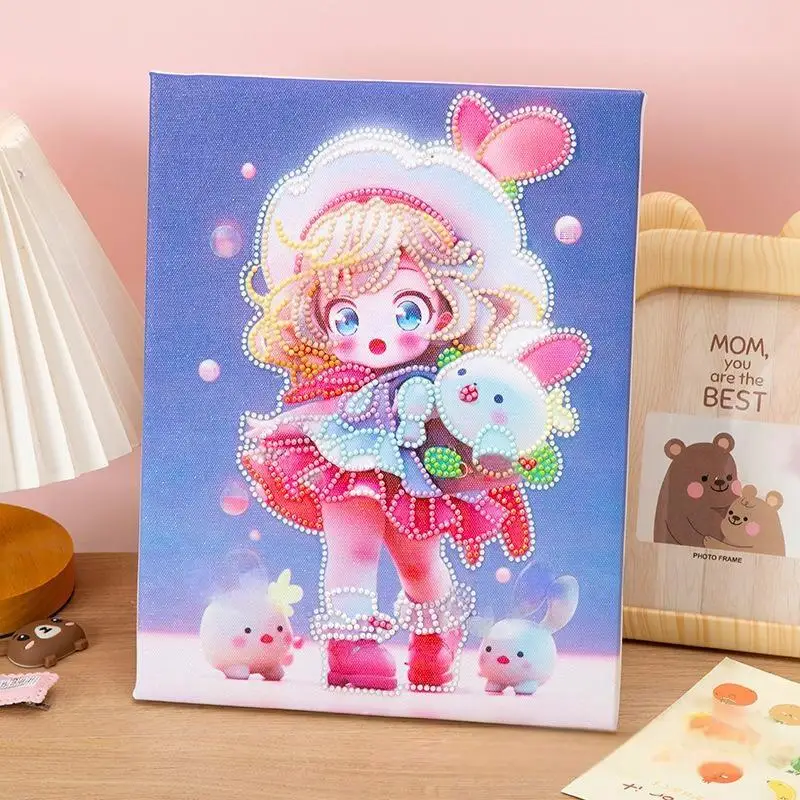 23 см * 30 светящаяся в темноте принцесса алмазная живопись DIY детский мультфильм