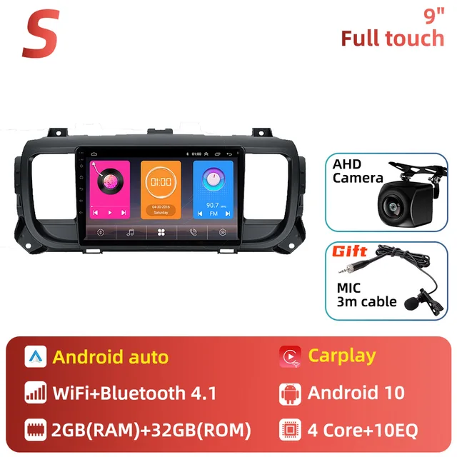 Автомобильный Мультимедийный Плеер Для Citroen Jumpy SpaceTourer.