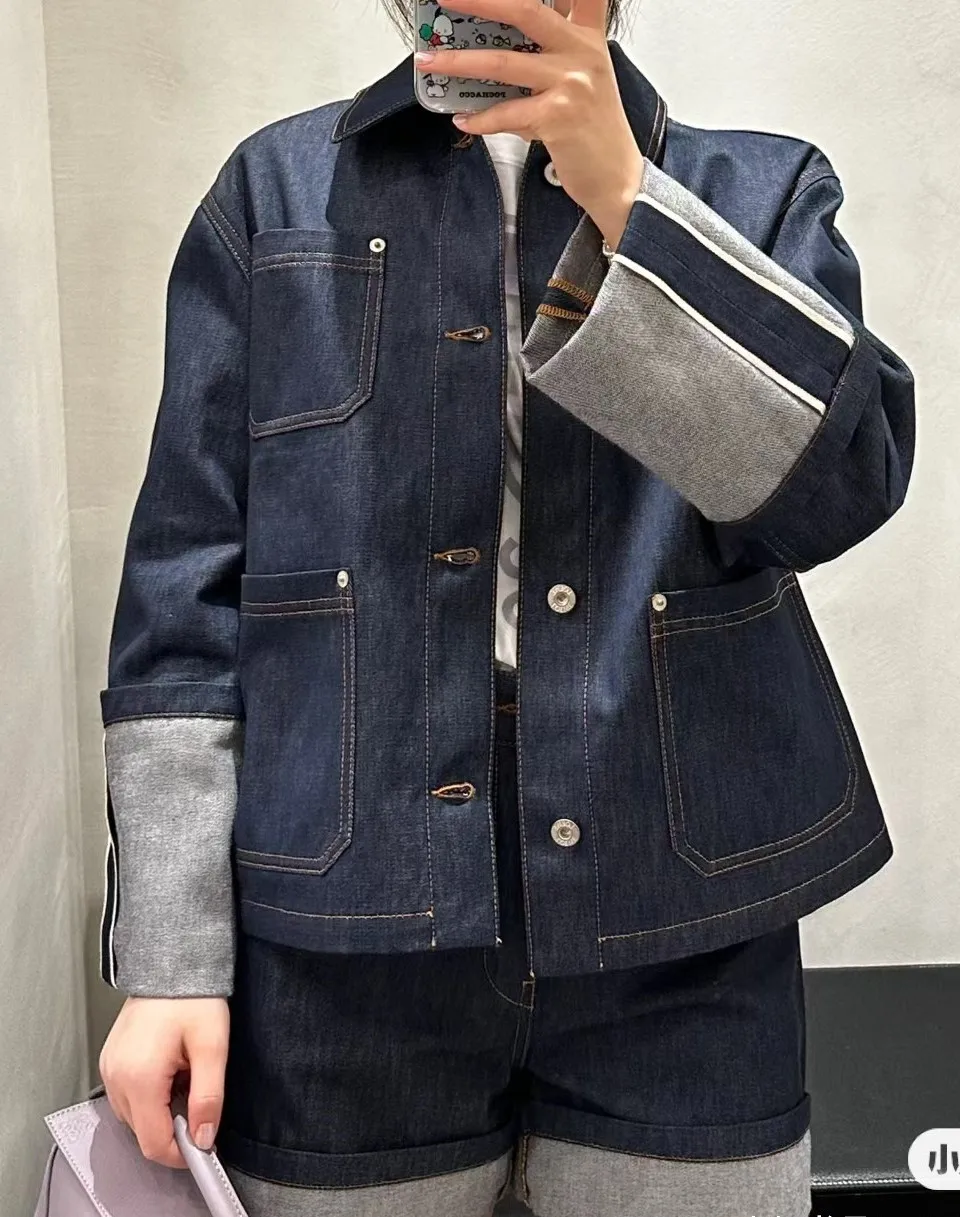 Классическая женская куртка Disegner осень 2024 новая повседневная универсальная