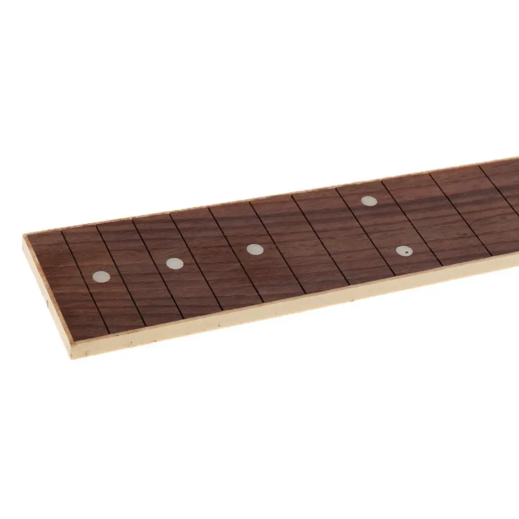 

Rosewood Guitar Fingerboard Fretboard w Dots Guitar Parts Accessory 19 Fret