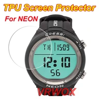 3pcs protector for cressi neon dive computer watch film tpu hd screen guard accessories
