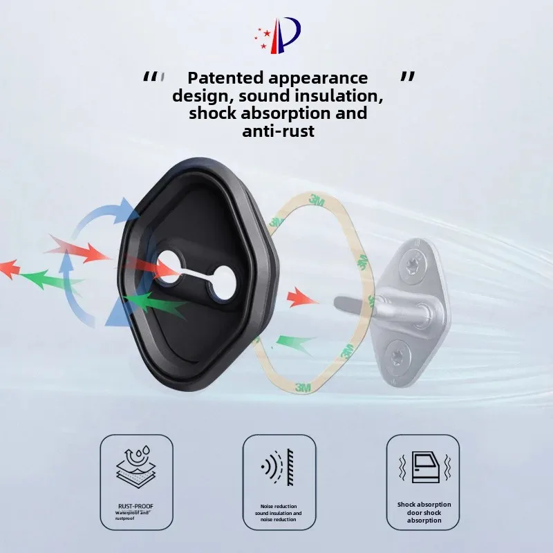 Силиконовая пряжка дверного замка для дверных замков Maada 3 CX-30/CX-50/CX-5/