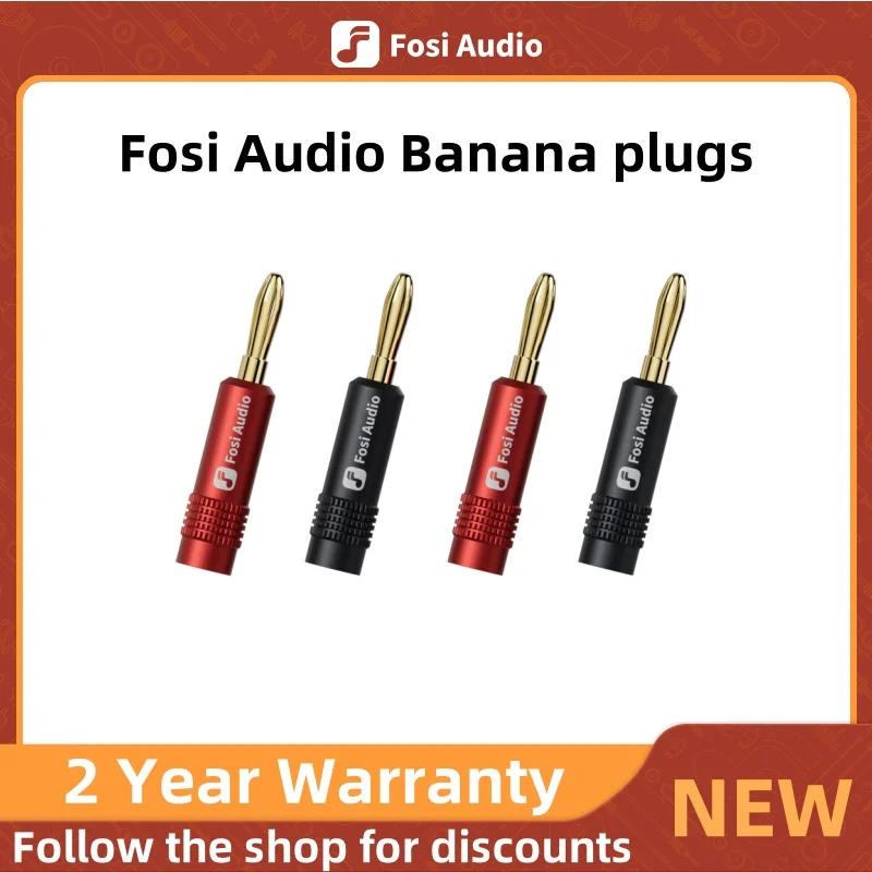 Банановые вилки 2 пары/4 шт