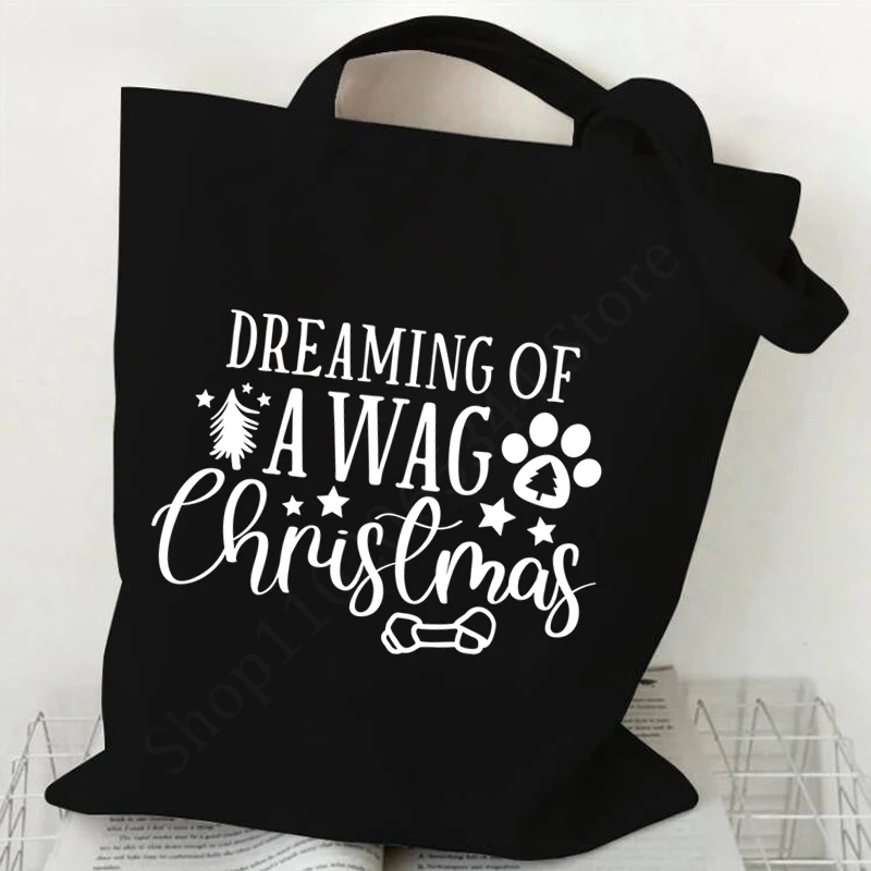 Модная холщовая большая сумка с буквенным принтом таксы женские сумки для