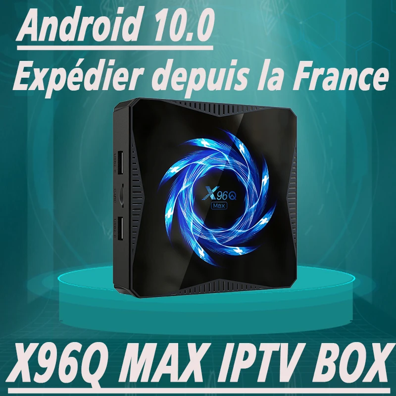 

Android Smart Tv Iptv Box 4k France Shipping Allwinner H616 Built In 2.4G/5G Bluetooth5.0 X96Q MAX Tv Best Iptv Box Android 10.0