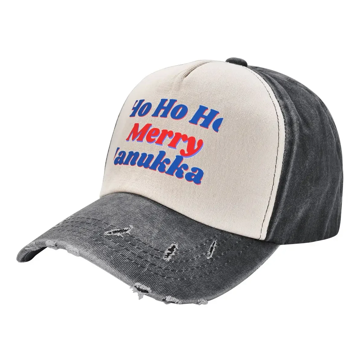 Ho Merry Hanukkah - Бейсбольная кепка Happy Chrismukkah Кепка для рыбалки на заказ Мужская
