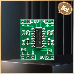 PAM8403 Audio Power Amplifier Module 2.5V-5.5V 2 Channels Stereo Audio Amplifier Module 2x3W USB Power Supply for Volume Control