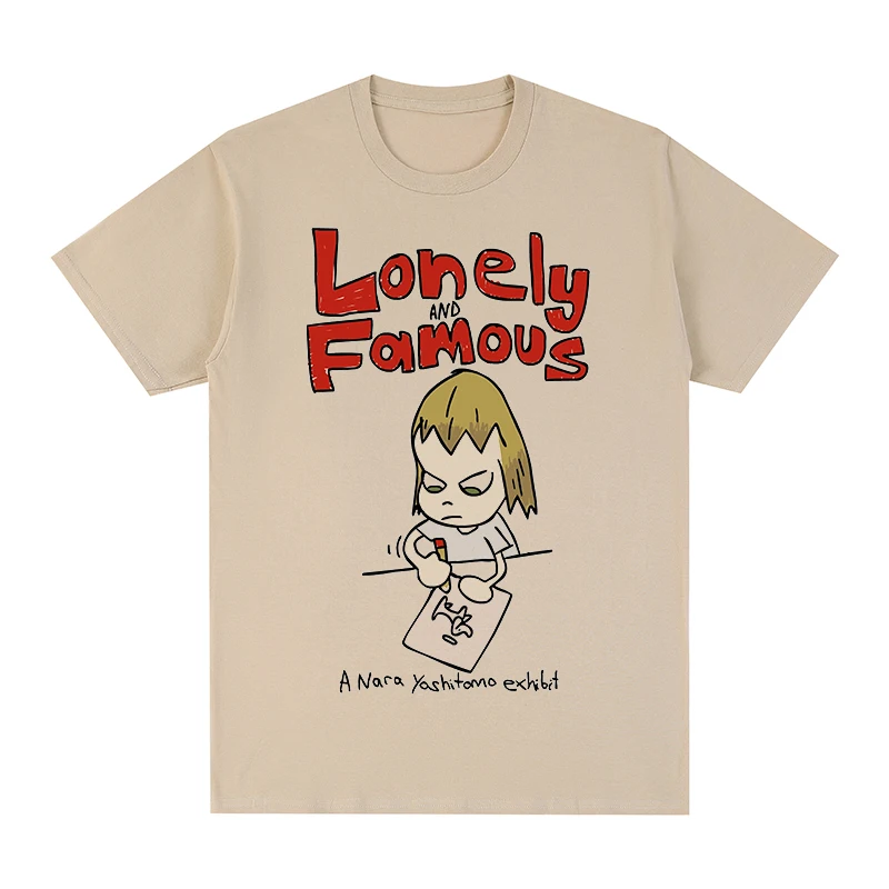 

Japan Yoshitomo Nara Lonely And Famous 3D Print Men Women Unisex T-Shirt Summer Oversized T Shirts Casual Fashion Clothes Tees