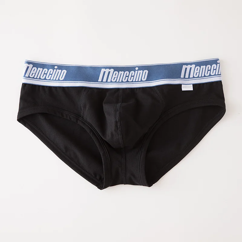 New Men's Underwear Sexy Triangle Pants All Cotton Breathable3PCS