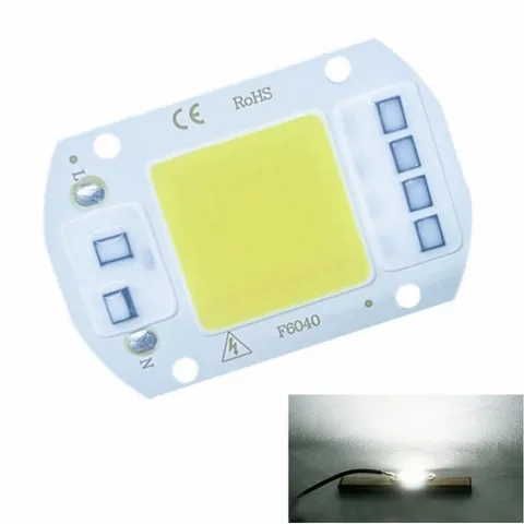 UooKzz LED COB Chip лампа 20Вт/30Вт/50Вт