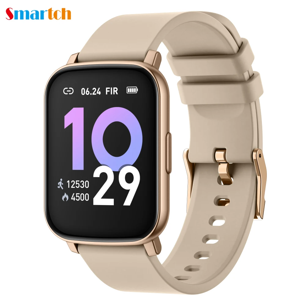 

Smart Watch 1.65 Inch Touch Screen Realtek8762C GloryFit Smartwatches Custom Watch Dial Heart Rate Blood Pressure Test Sports
